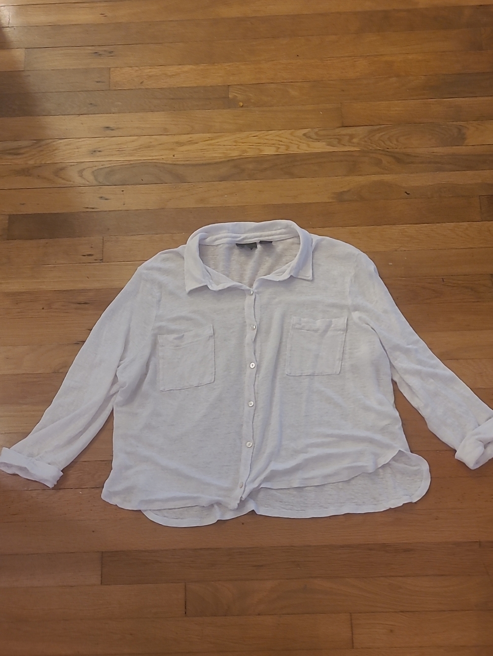 Tahari Light Gray Men's Casual Button-Down Shirt